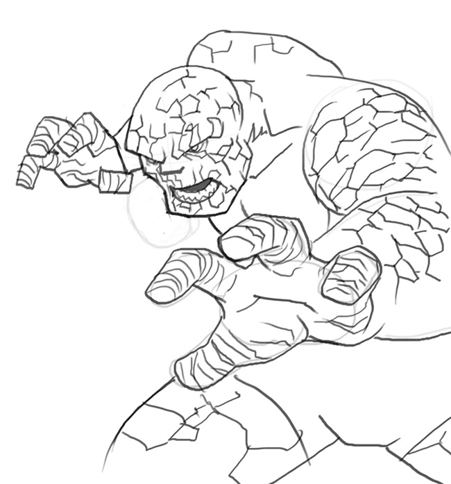 650x697 fantastic archives - Fantastic Four Drawing