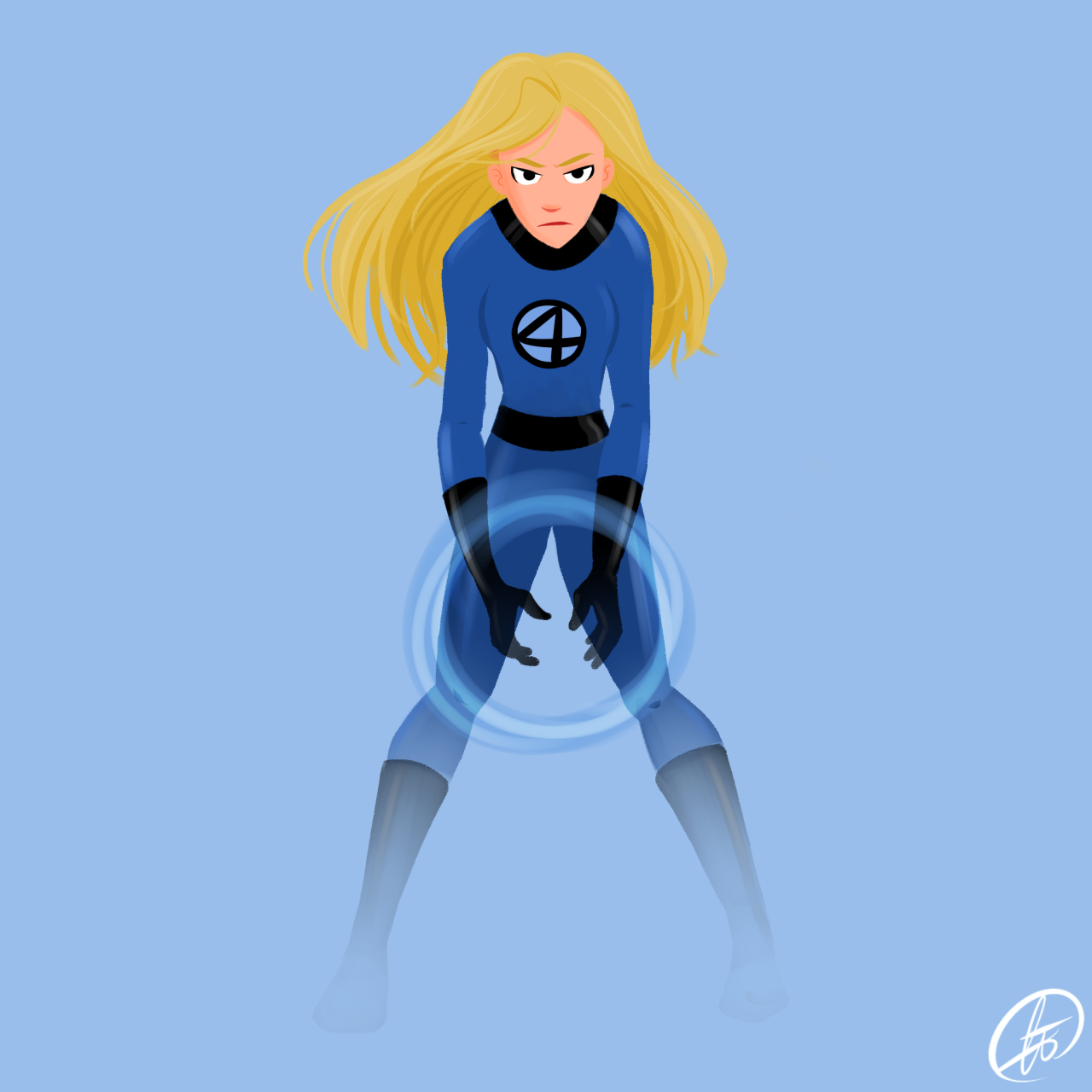 1280x1280 corina tu draws fantastic four drawing countdown more days ft - Fantastic Four Drawing