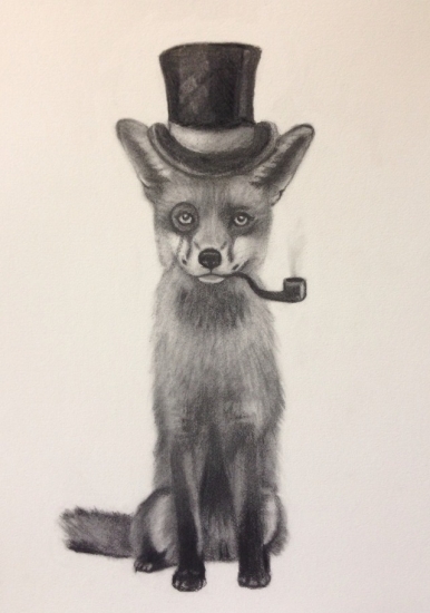 386x550 Fantastic Mr Fox - Fantastic Mr Fox Drawing