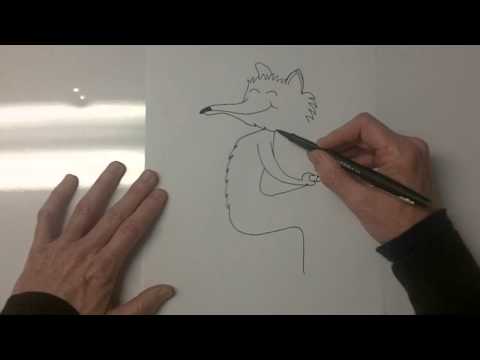480x360 How To Draw Fantastic Mr Fox - Fantastic Mr Fox Drawing