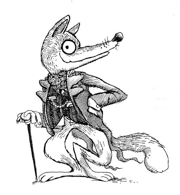 369x400 Scribblings Fantastic Mr Fox - Fantastic Mr Fox Drawing