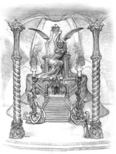 377x500 Chwotashun Book Illustration Drawing - Fantasy Art Drawings