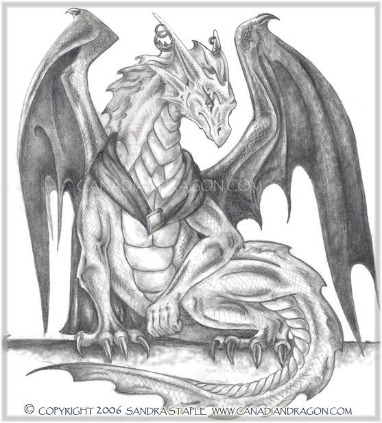 557x617 Dragon Art Drawings Dragon Fantasy Art Original Pencil - Fantasy Dragon Drawings