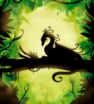 317x350 How To Draw A Fantasy Dragon, Step - Fantasy Dragon Drawings