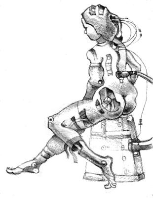 310x400 Drawing Fantasy In Mutant And Cloned Humans - Fantasy Drawings