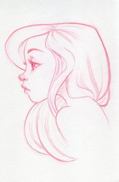 236x362 Fantasy Girl Art Drawings, Art, Profile Drawing - Fantasy Girl Drawing