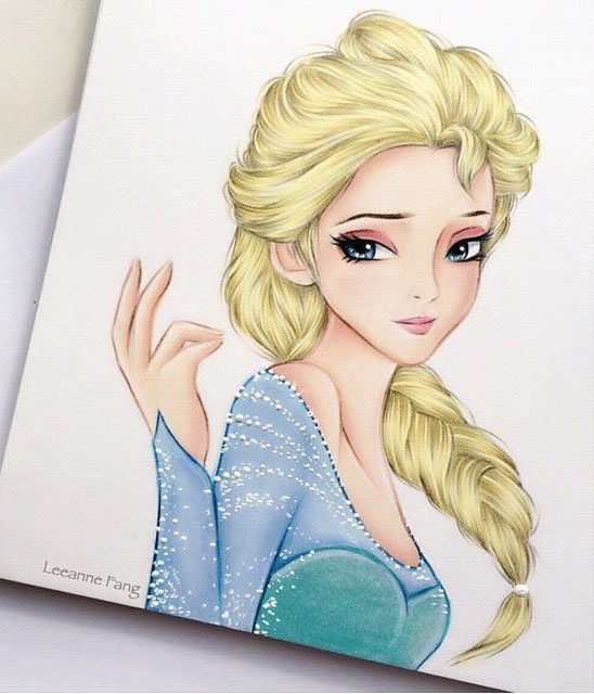 548x640 Fantasy Girl Drawing - Fantasy Girl Drawing