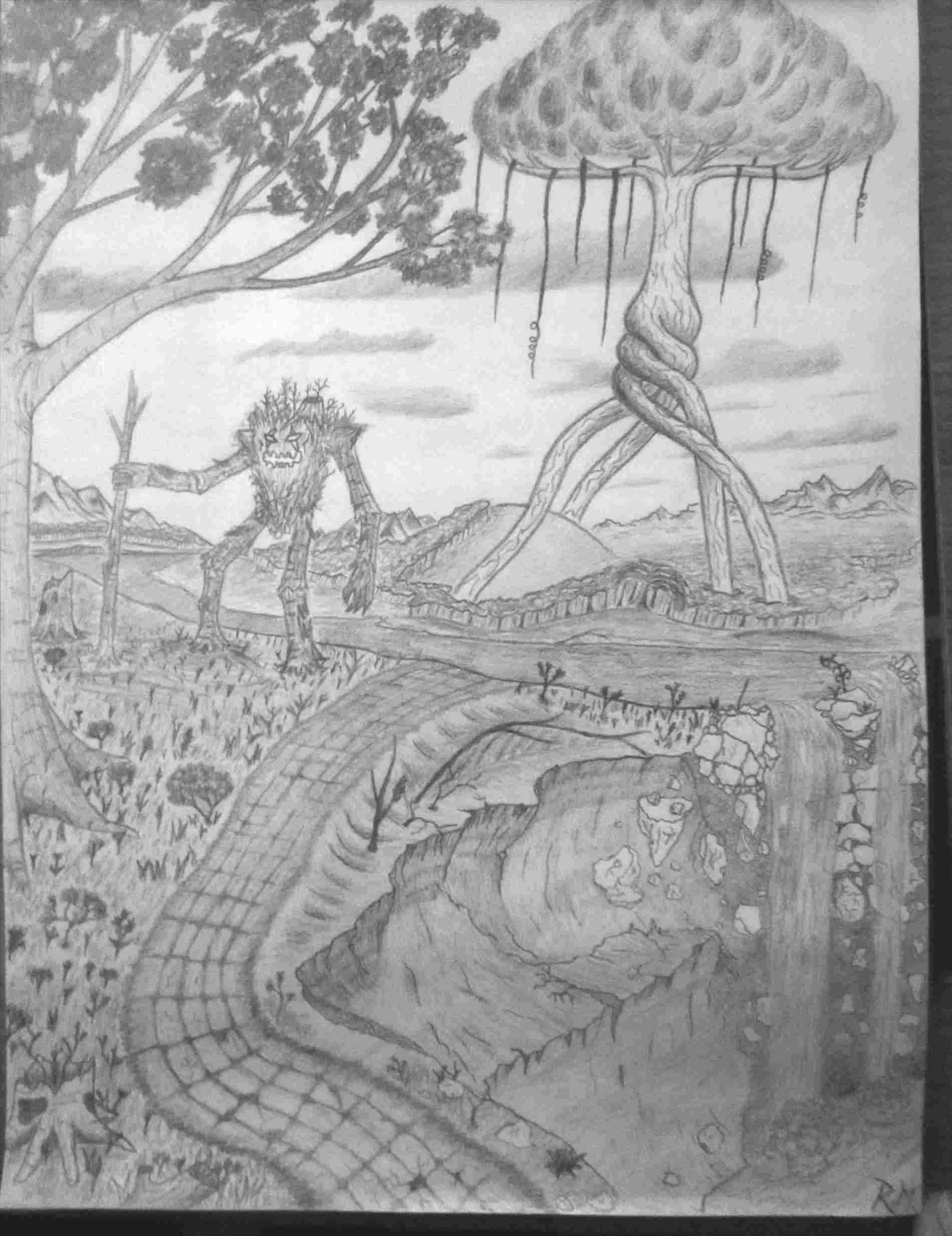 1899x2465 fantasy fantasy landscape drawing landscape drawings drawing - Fantasy Landscape Drawing