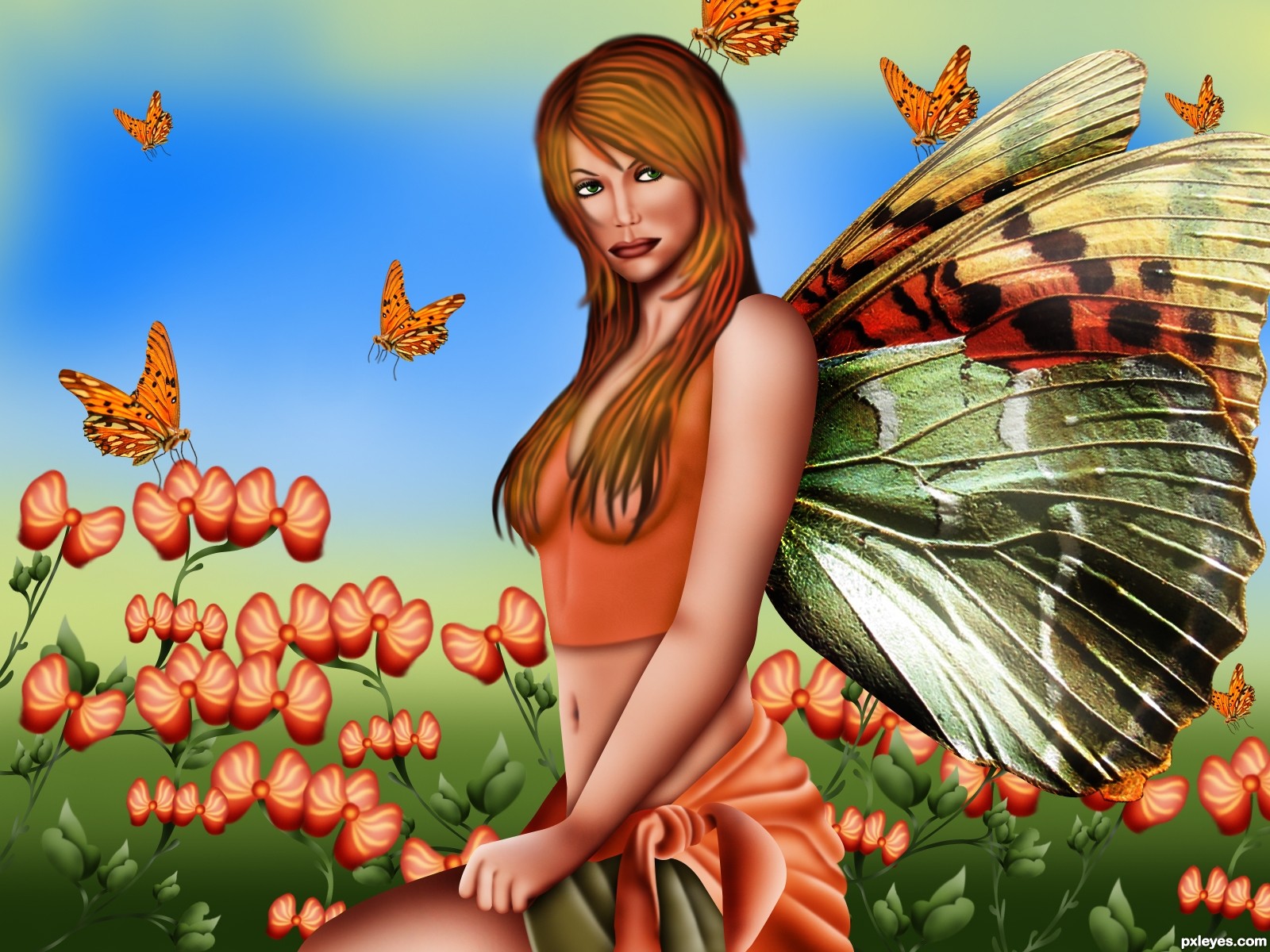 1600x1200 Fantasy World Picture - Fantasy World Drawing