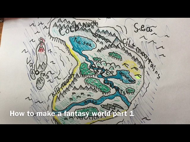 640x480 How To Make A Fantasy World, Part - Fantasy World Drawing