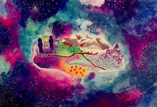 500x341 My Fantasy World Shared - Fantasy World Drawing