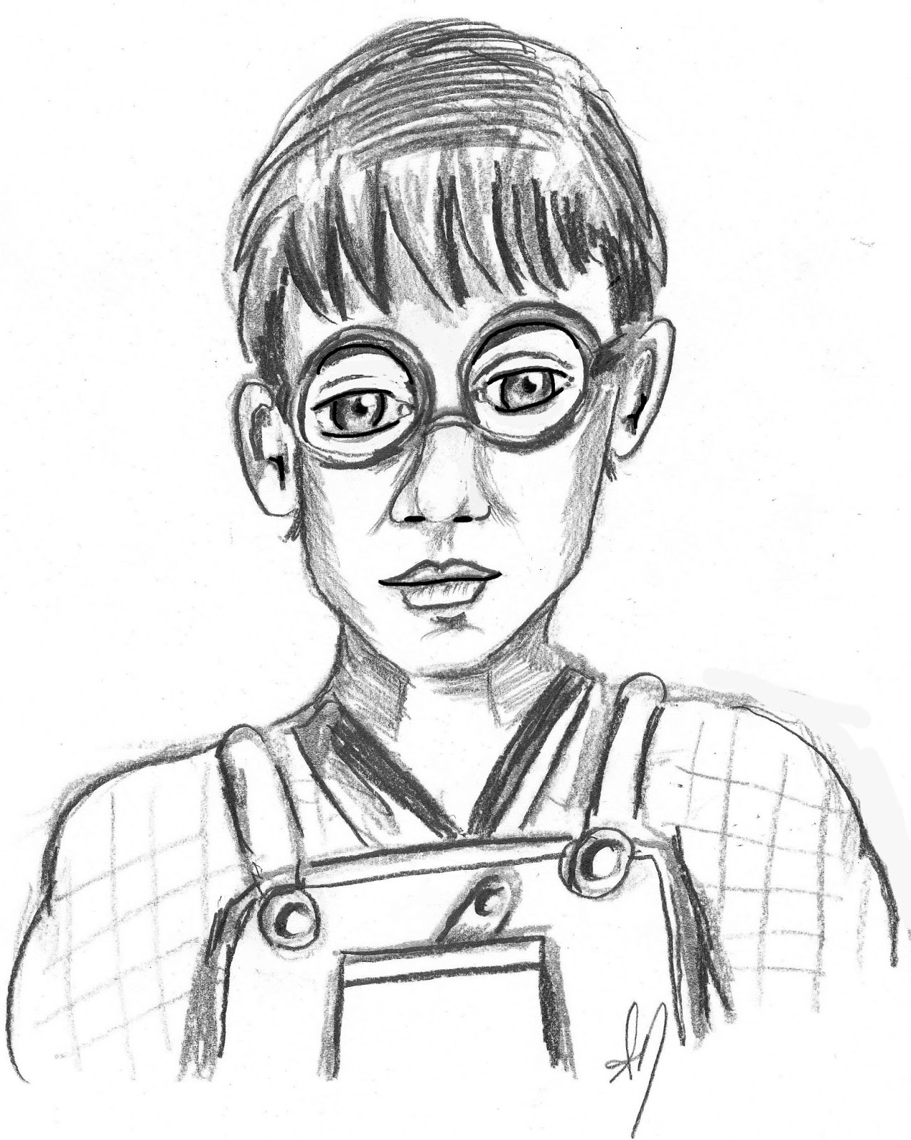 1279x1600 Treasure Box Drawing And Art For Jesus Farm Boy With Glasses - Farm Boy Drawing