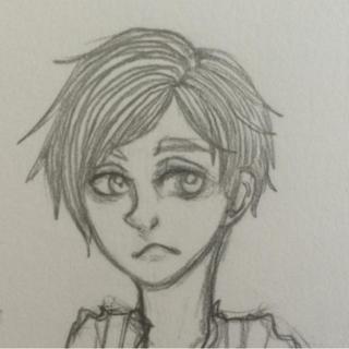 320x320 Doodle Of Vincent As A Young Teenage Farm Boy Back - Farm Boy Drawing