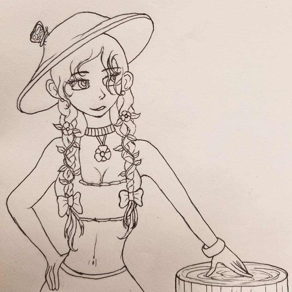 1024x1023 Farm Girl Anime Art Amino - Farm Girl Drawing