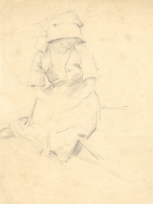 526x700 joseph harold swanwick - Farm Girl Drawing