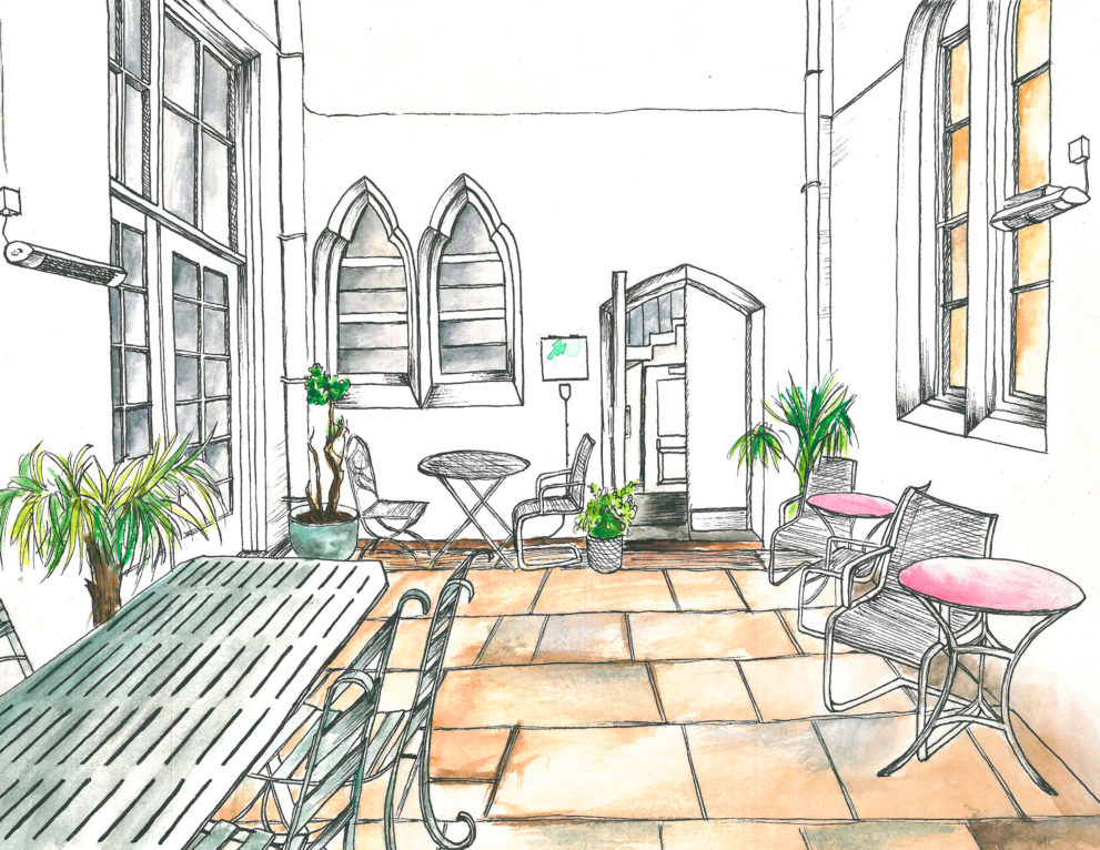 991x766 Notting Hill - Farm Girl Drawing