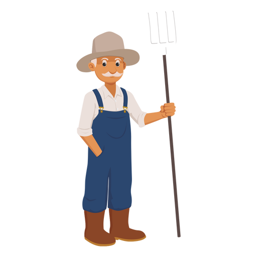 512x512 Free Svgs People Uploaded - Farmer Cartoon Drawing