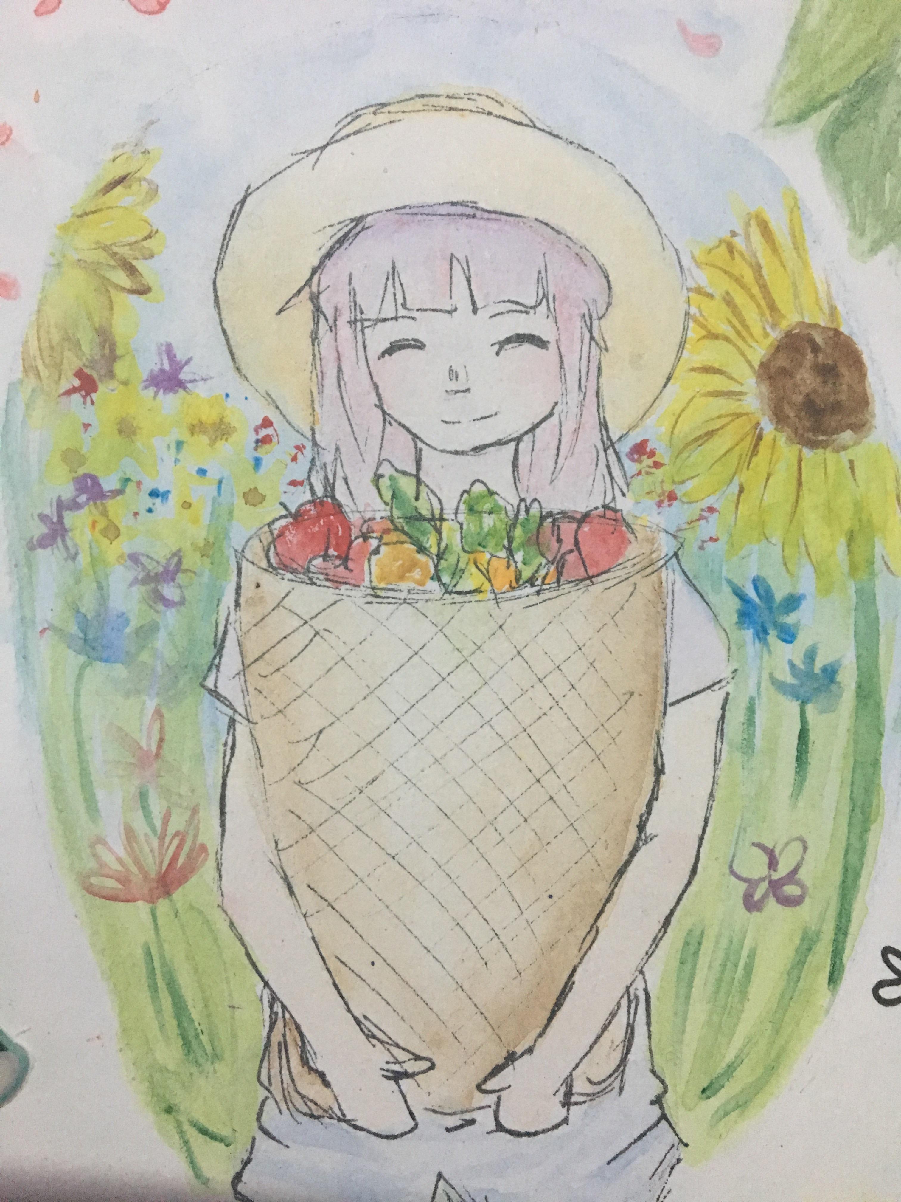 3024x4032 drawing of my farmer i did a while ago stardewvalley - Farmer Drawing