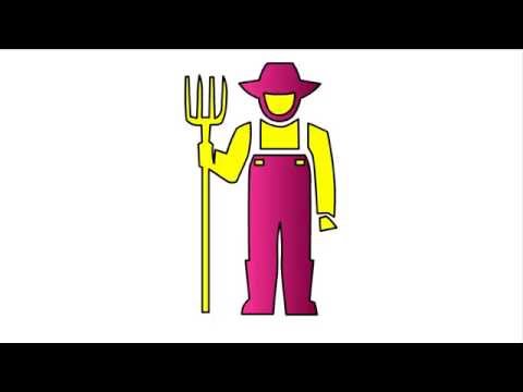 480x360  - Farmer Drawing
