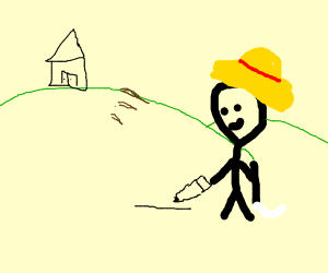 300x250 farmer drawing - Farmer Drawing Images
