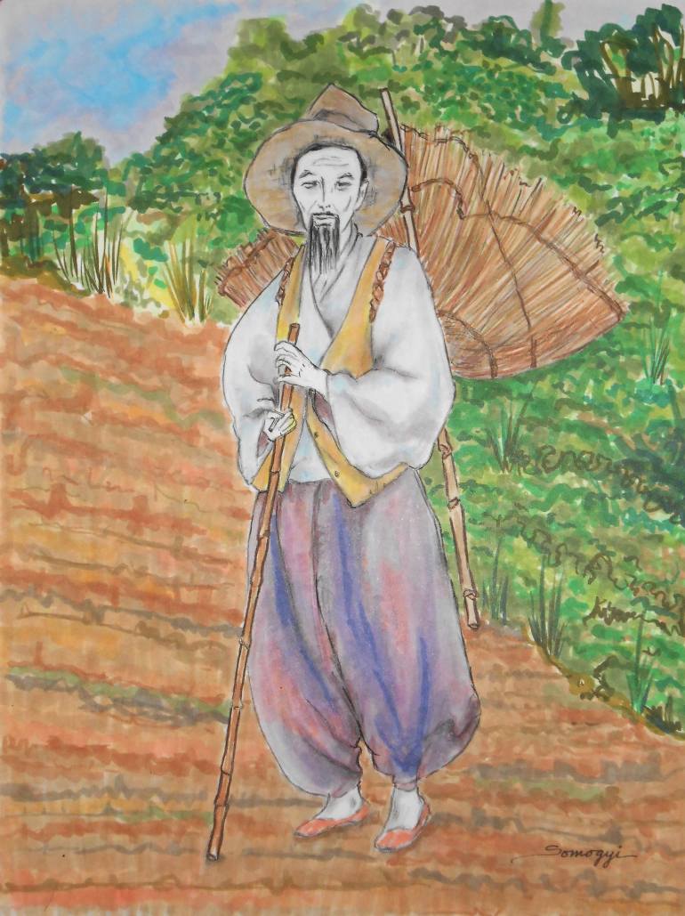 770x1029 korean farmer - Farmer Drawing Images