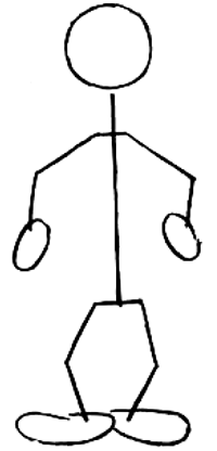 200x416 Step How To Draw Cartoon Old Farmer Man - Farmer Man Drawing