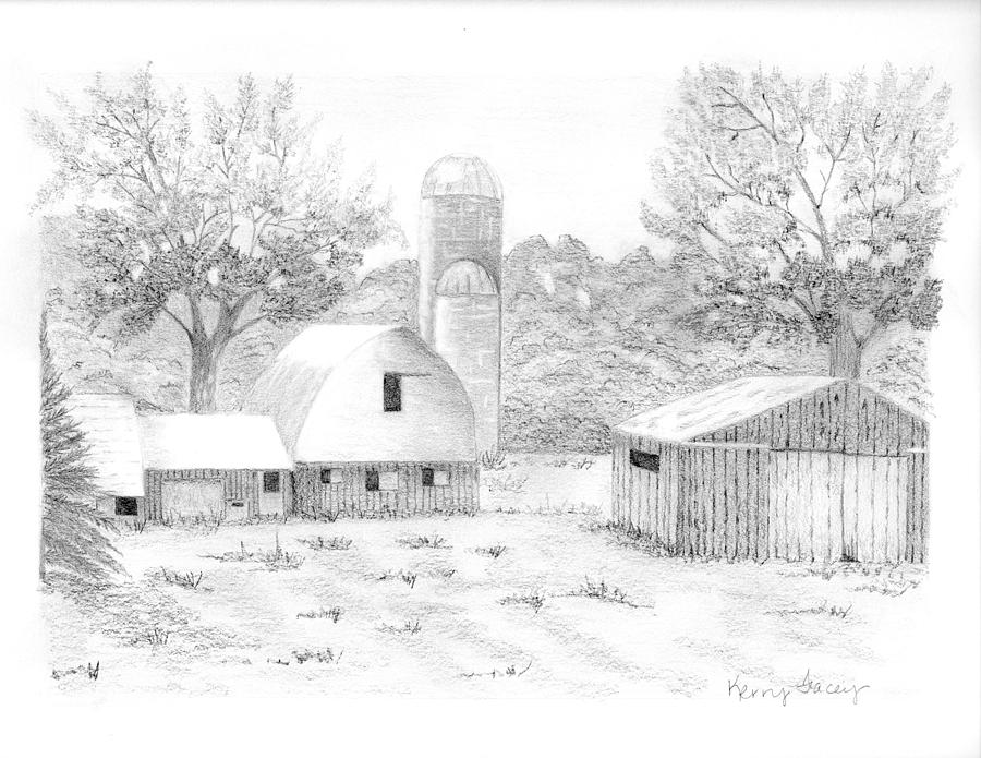 900x695 pennsylvania farmland drawing - Farmland Drawing
