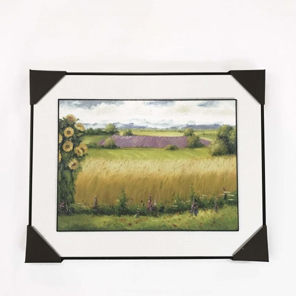 600x600 Decoration Picture Frame The Fall Of Farmland Drawing Souq - Farmland Drawing