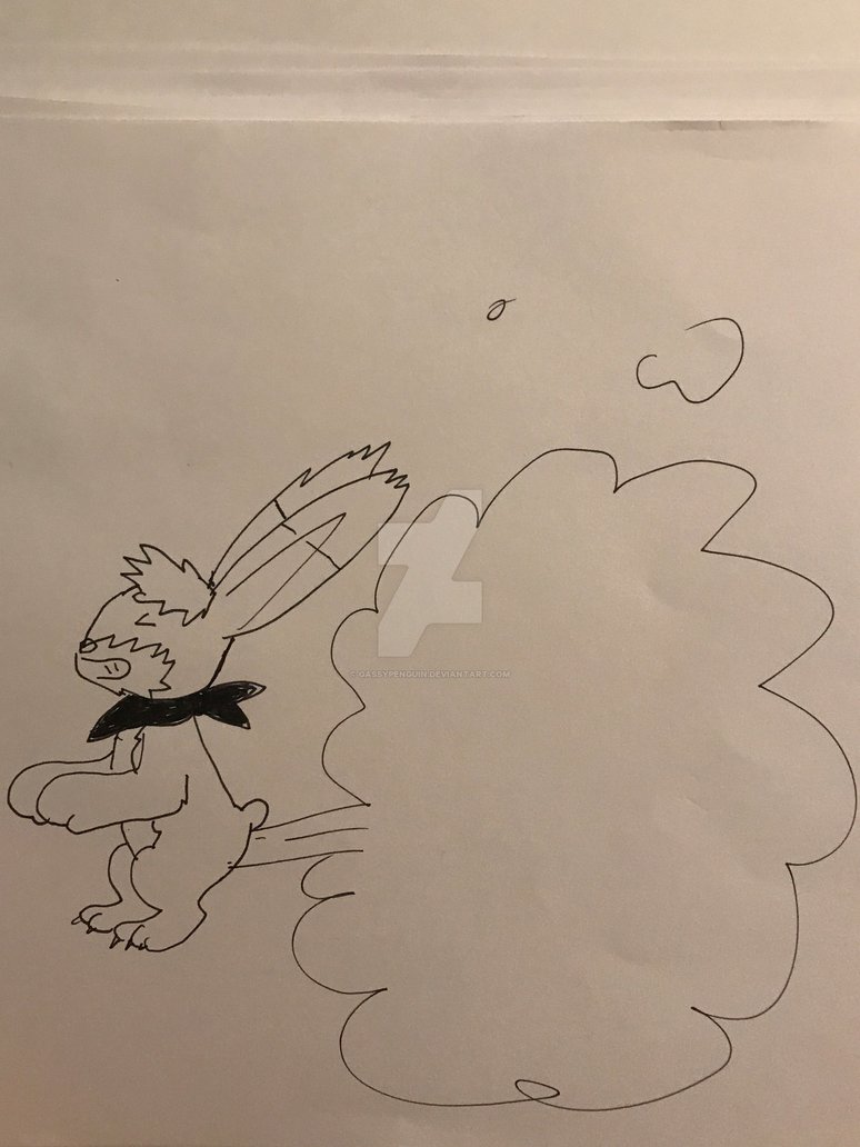 774x1032 Hare Fart Drawing - Fart Drawing