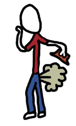 250x413 How To Draw A Fart - Fart Drawing