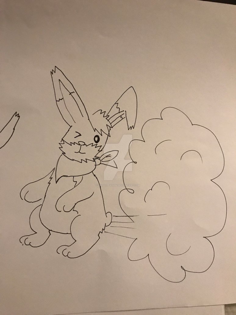774x1032 Another Hare Fart Drawing - Fart Drawing