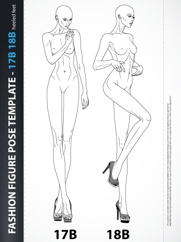 600x800 Figure Drawing - Fashion Body Drawing