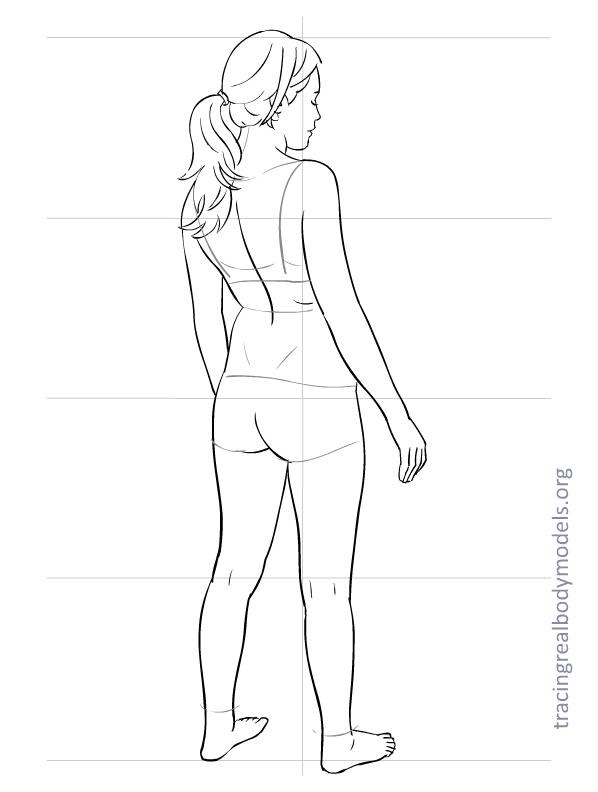 598x792 tracing real body models an alternative to the stereotypical - Fashion Body Drawing