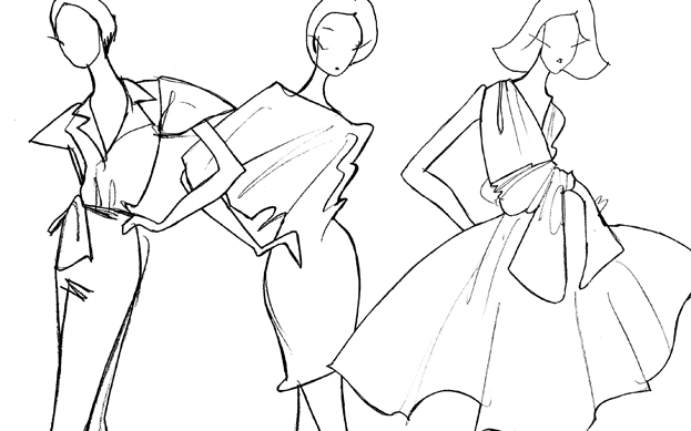 623x389 fashion drawing fashion and textile museum - Fashion Drawing