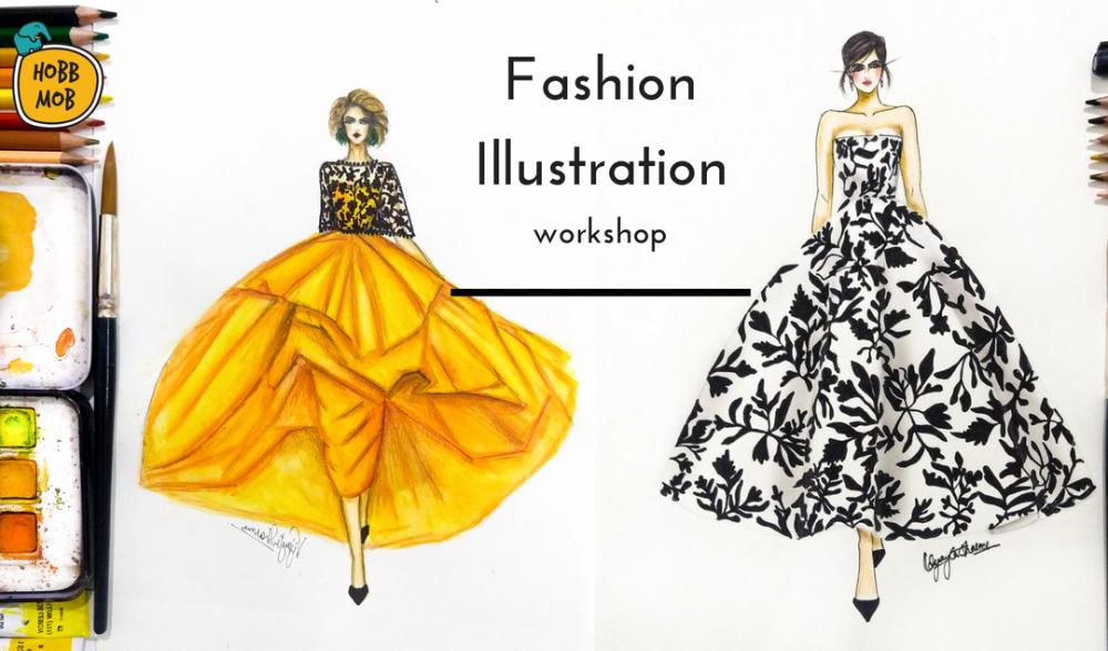 1000x588 Fashion Illustration Workshop - Fashion Drawing