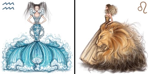 500x249 Design Stack A Blog About Art, Design And Architecture Zodiac - Fashion Drawing Art