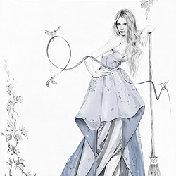 250x250 Exciting Fashion Illustrations - Fashion Drawing Art