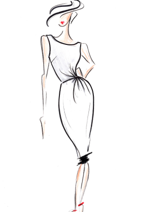 287x430 Fashion Illustration - Fashion Drawing Art