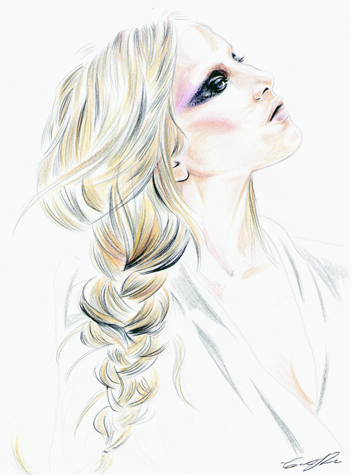 512x693 Art, Drawing, Fashion, Fashion Illustration, Girl - Fashion Drawing Art