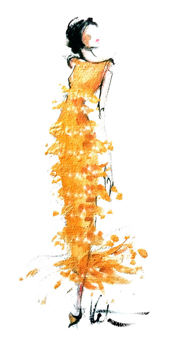 640x1170 must follow fashion illustrators on instagram vanity fair - Fashion Drawing Art