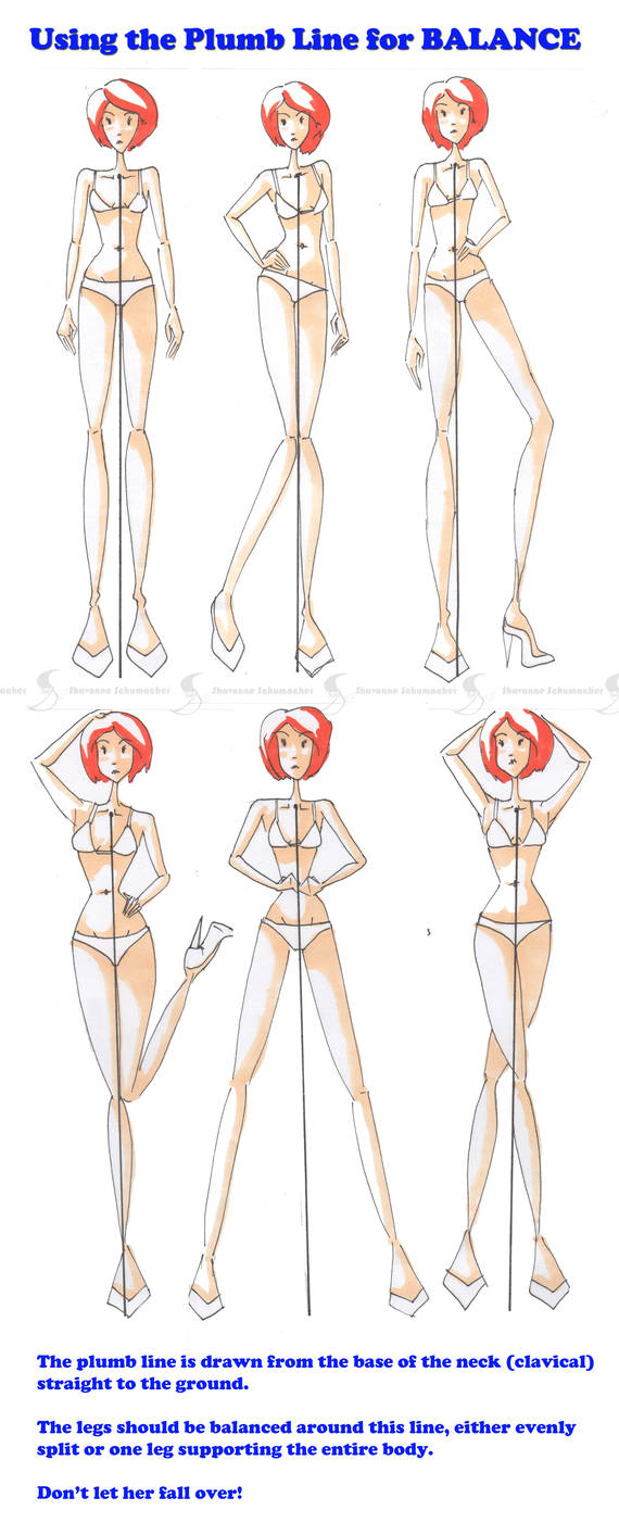 570x1402 Fashion Illustration How To Draw The Fashion Pose - Fashion Drawing Base