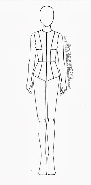 316x640 Fashion Illustration Techniques - Fashion Drawing Base