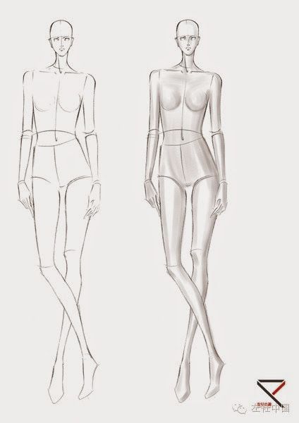 424x600 base of female fashion illustration illustration - Fashion Drawing Base