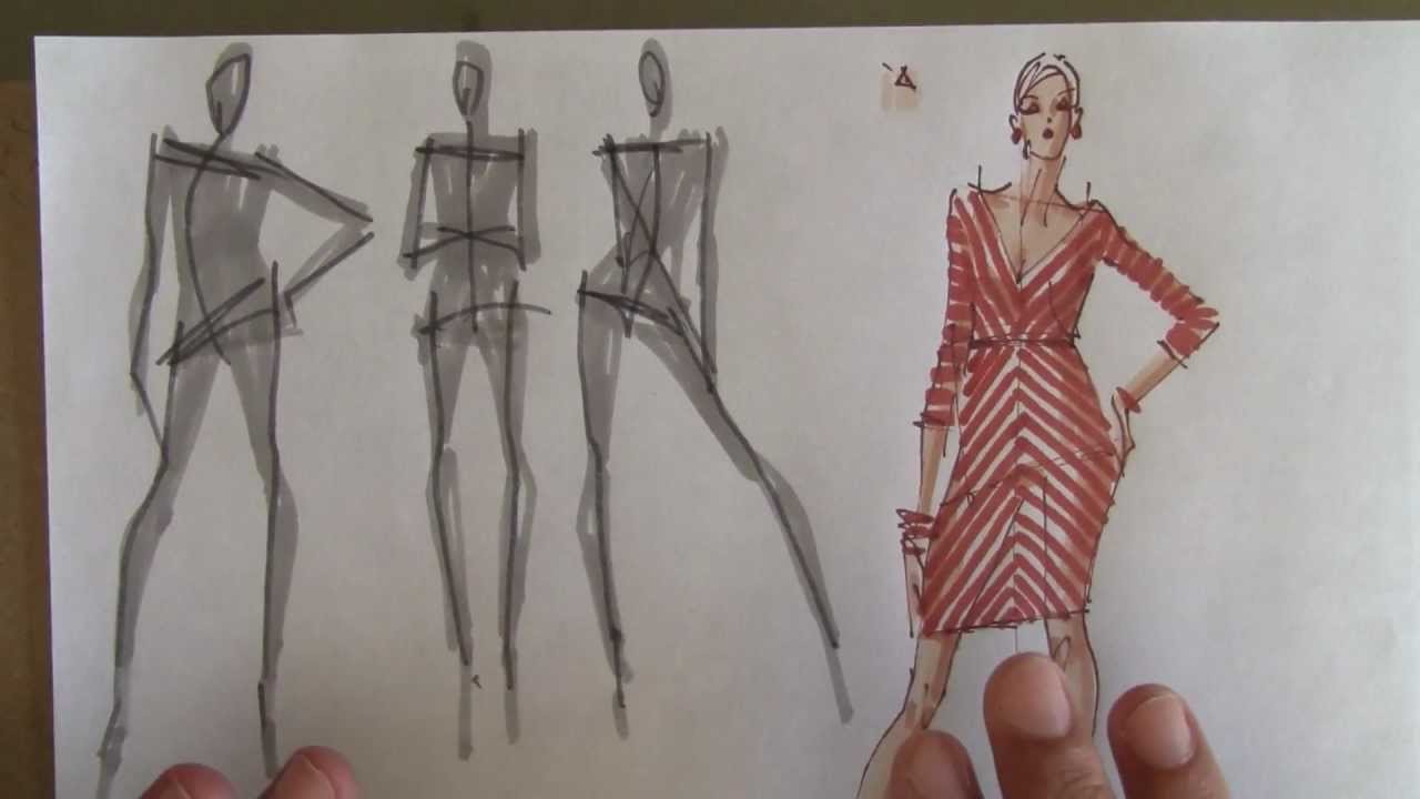 1280x720 Learn Fashion Illustration From Yelen - Fashion Drawing For Beginners