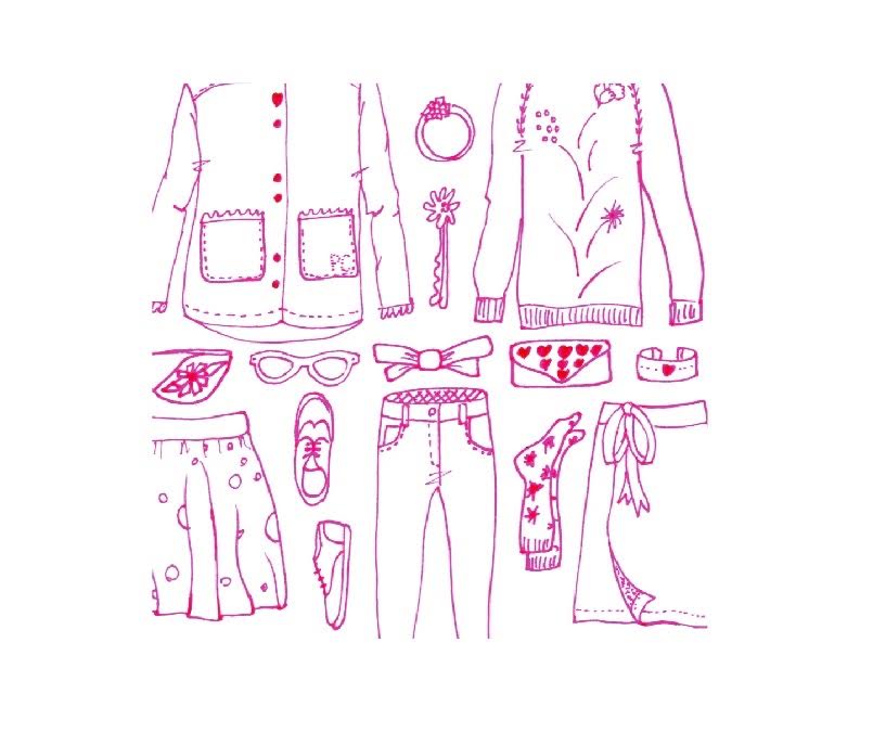 805x676 Fashion Illustration For Kids - Fashion Drawing For Kids