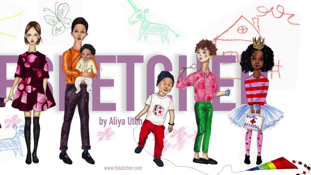 1280x720 How To Draw Kids - Fashion Drawing For Kids