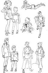 160x240 Home Course In Fashion Art - Fashion Drawing For Kids