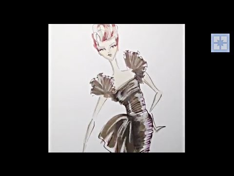 480x360 Free Hand Fashion Illustration Demo - Fashion Drawing Free