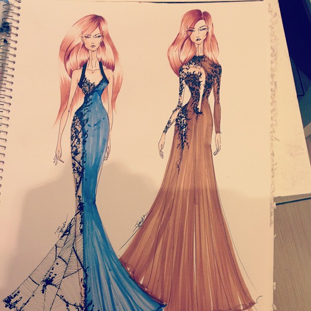 612x612 Fashion Illustration - Fashion Drawing Portfolio