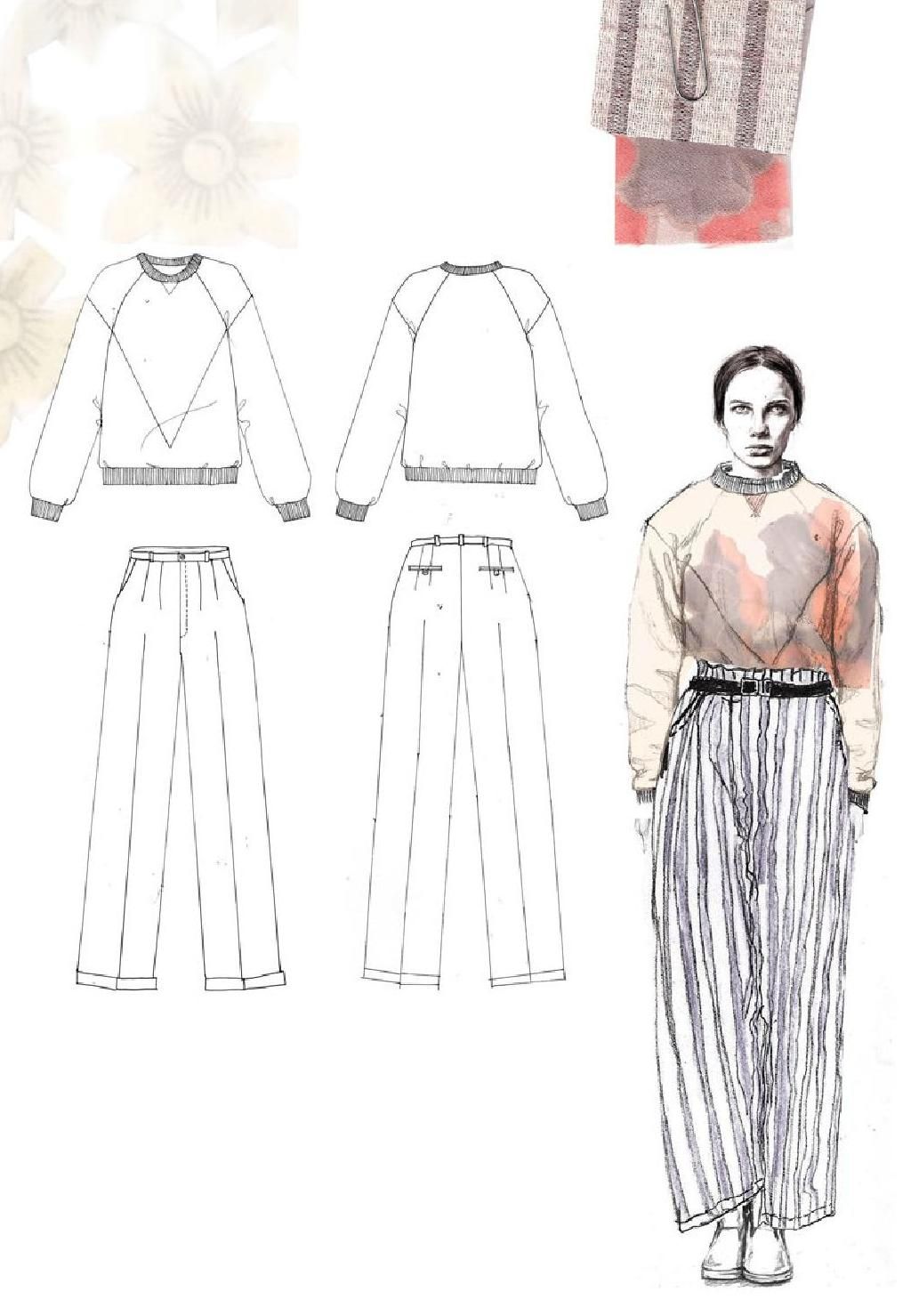 1033x1479 Fashion Sketchbook - Fashion Drawing Portfolio